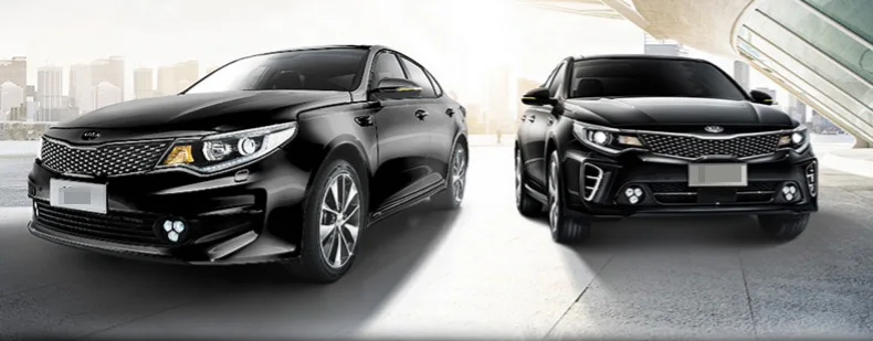 1 шт. для Kia optima- ABS хромированный задний бампер уплотнительная прокладка крышка автомобиля Стайлинг Аксессуары