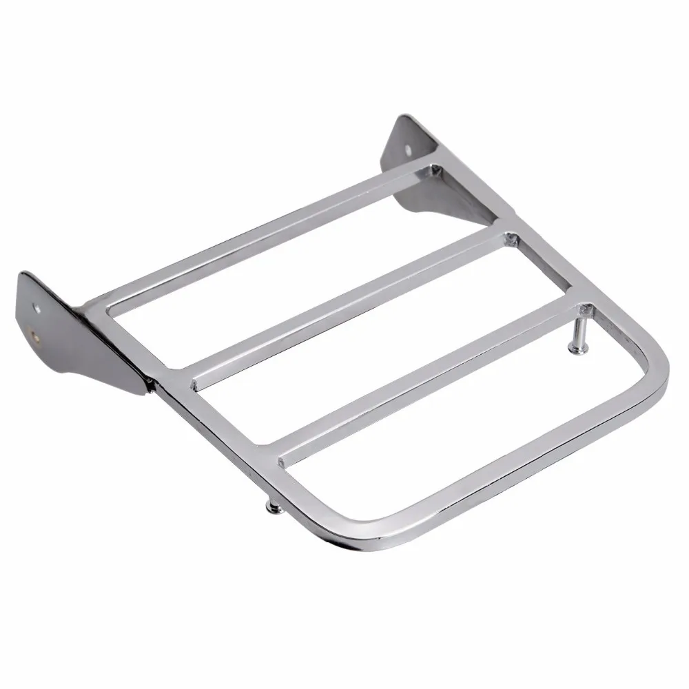 Yamaha V-Star 1100 Classic/ Dragstar XVS 1100 Motorcycle Chrome Sissy Bar Luggage Rack (2000-2011) - Best Deals image 3