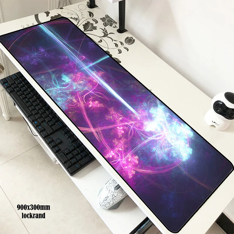 Size 900x300x3mm Абстрактный красный коврик для мыши, геймер, 900x300x3 мм, игровой коврик для мыши, лучшие аксессуары для ноутбука, ПК, рождественские подарки, эргономичный коврик для мыши - Цвет: Size 900x300x3mm