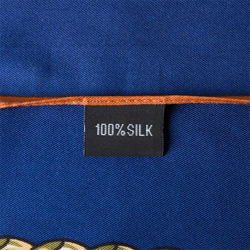 Женский саржевый шелковый шарф квадратные шарфы с принтом черепа на испанской