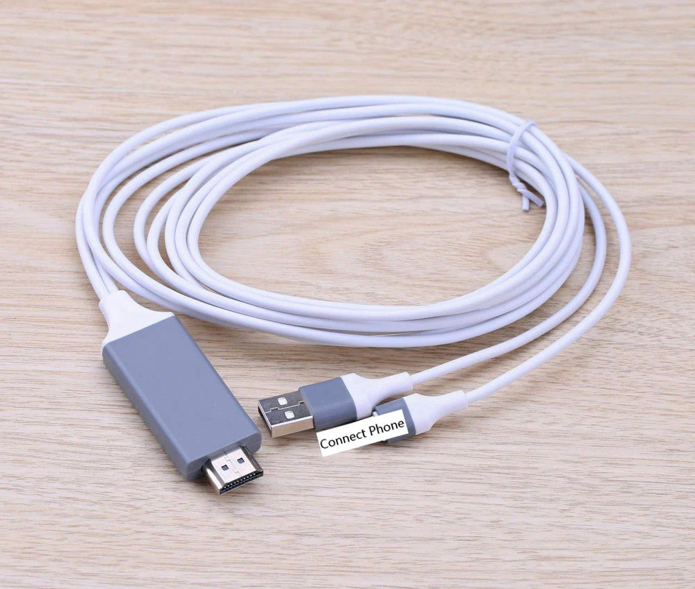 1080P видео адаптер телефон к телевизору HDMI HD tv AV видео USB кабель для iPad Air Pro Mini для iPhone XS MAX XR X 8 7 6 6S Plus 5 5S