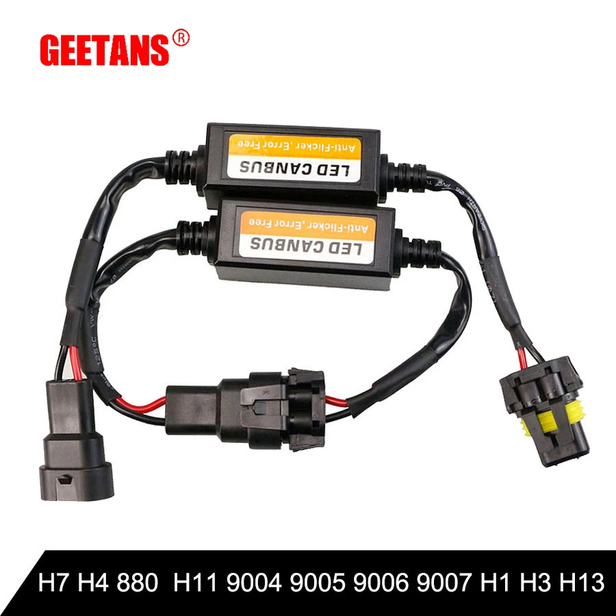 2 шт./комплект автомобильный декодер H1 H4 H7 H8 9005 9006/HB4 9007 9008|xenon hid|xenon kit hiddecoder canbus |