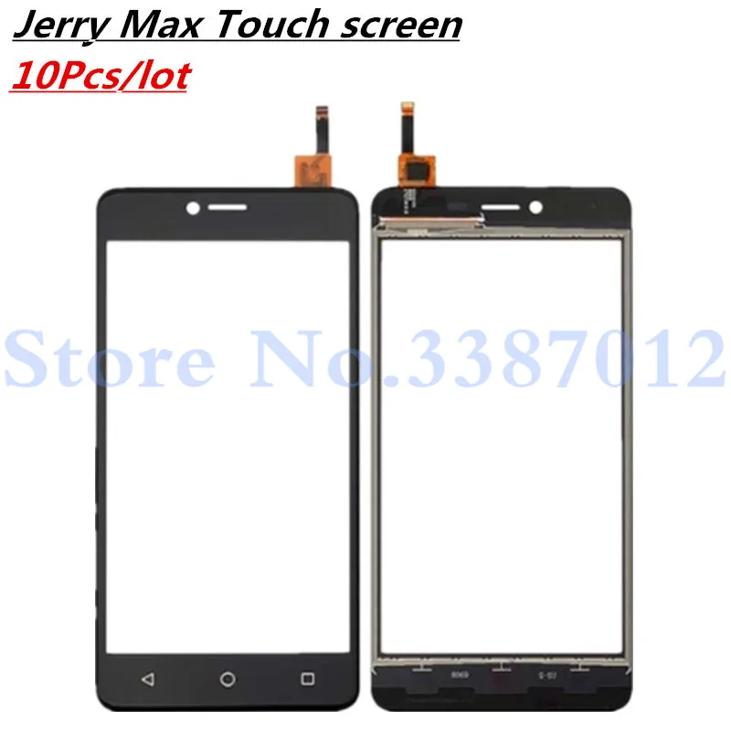10 шт./лот 5 0 ''Замена высокого качества для Wiko Jerry Max сенсорный экран дигитайзер