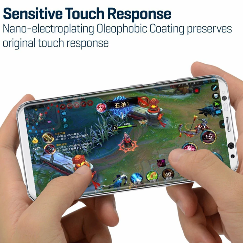 3D полное покрытие Экран протектор Стекло для samsung Galaxy S9 S8 плюс S7 S6 край закаленное