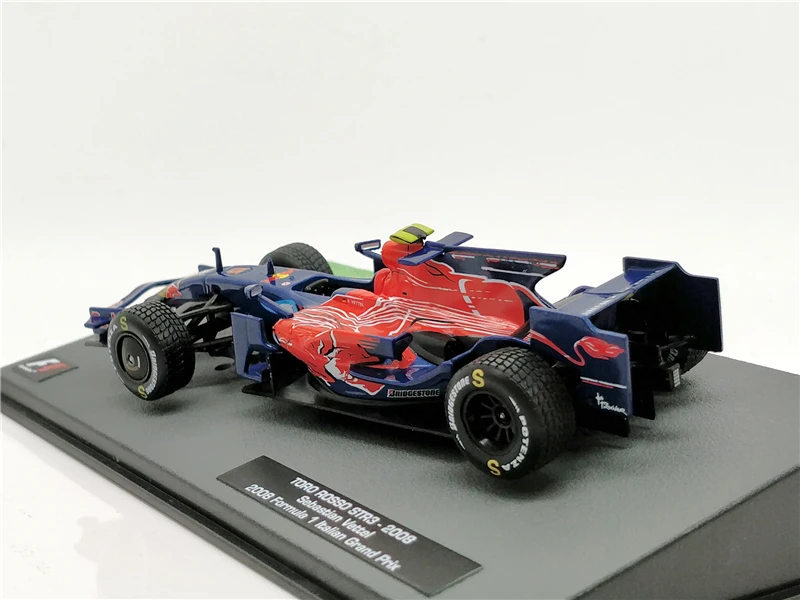 1:43 TORD ROSSO STR3 2008 No15 Vettel гоночный литой под давлением модель автомобиля миниатюрный автомобиль
