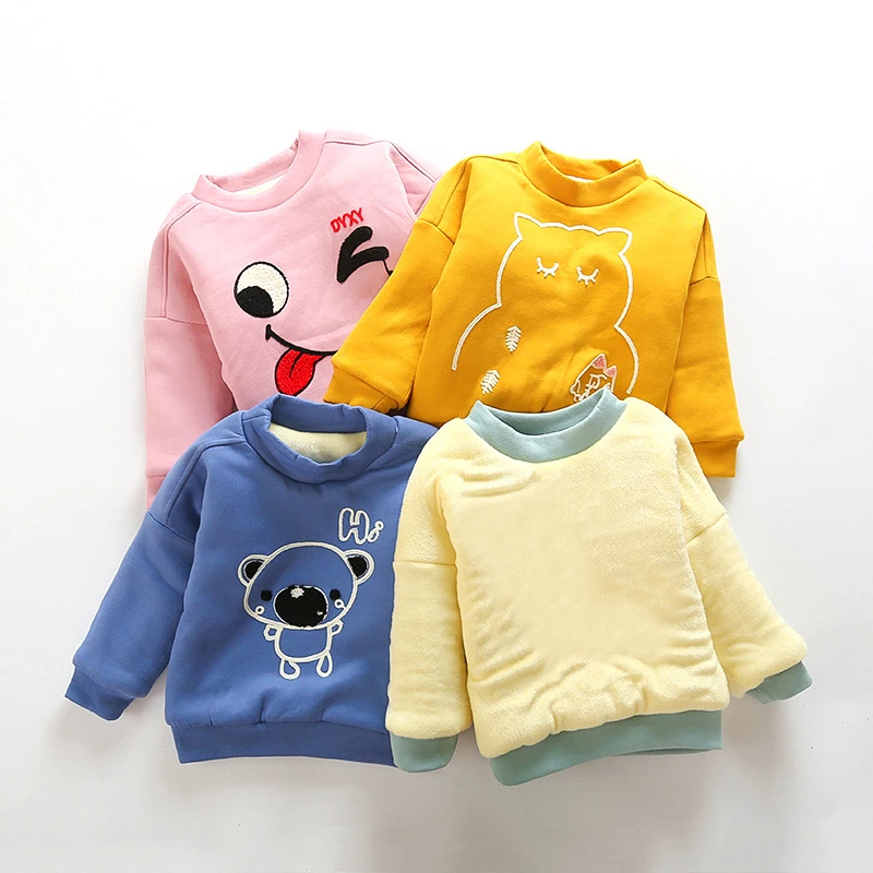 Одежда для маленьких мальчиков и девочек Детский зимний толстый Повседневный