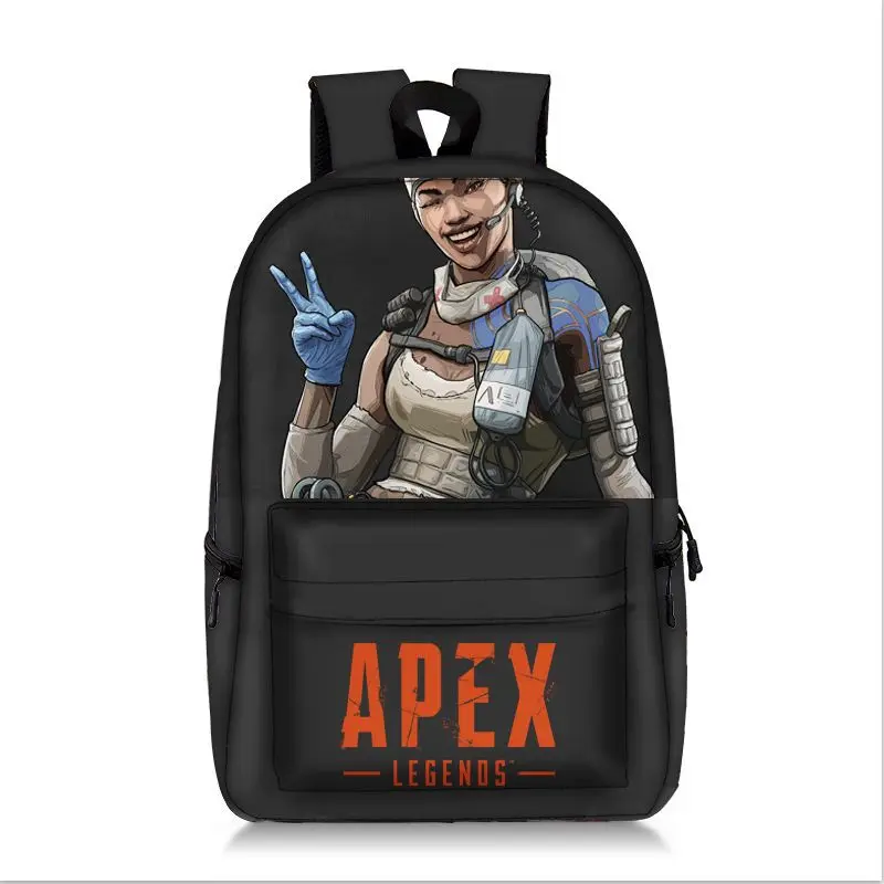 color10 Apex легенды игры принты Рюкзак школьников сумка для обувь девочек мальчиков рюкзаки mochila для женщин Дорожные сумки - Цвет: color10