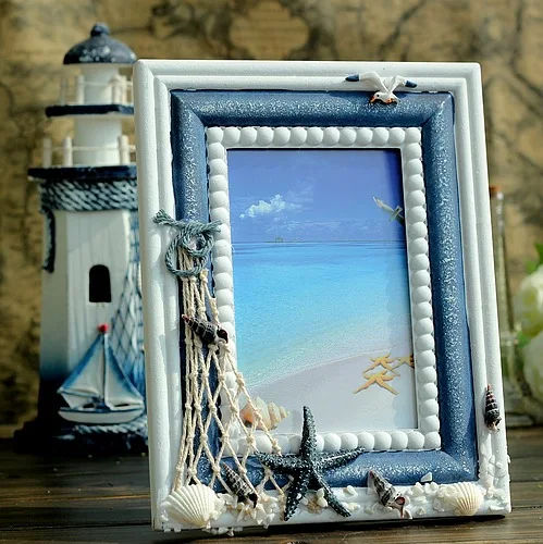 Бесплатная доставка годности настоящее 6 дюймов синий средиземноморском стиле