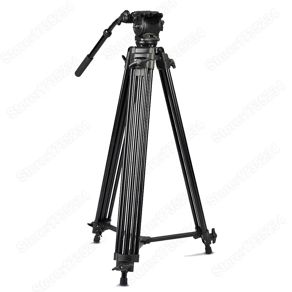 Новый WF718 профессиональный видео штатив DSLR камера треножный Штатив для тяжелых