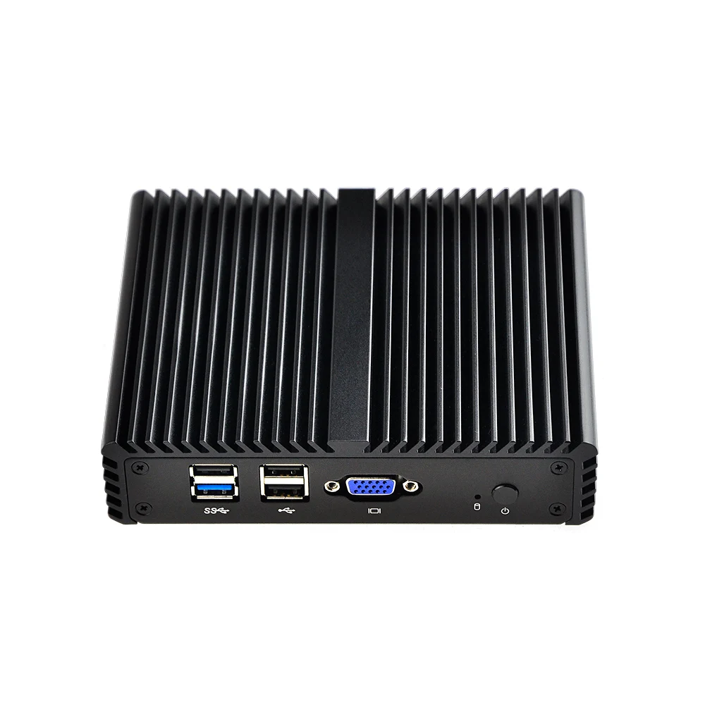 Qotom Мини ПК компьютер с baytrail j1900 X86 мини настольный OPNsense брандмауэр