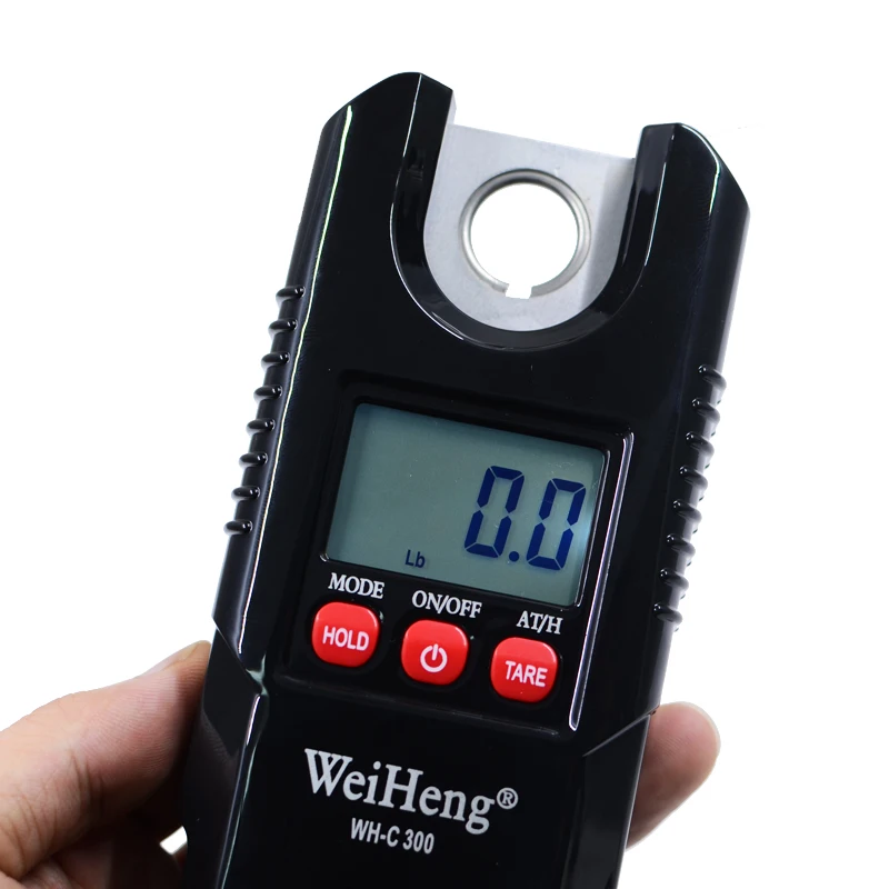 300kg 660lbs Hanging Crane Scale High Precision Heavy Duty Weighting Hook Electronic LCD | Инструменты