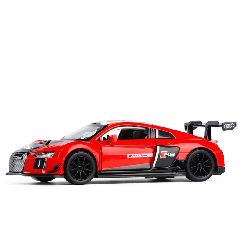 Модель спортивного автомобиля 1/32 R8 LMS модель игрушечного детские игрушки из