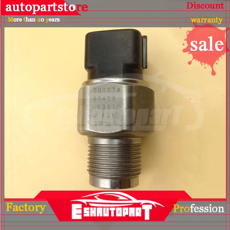 Резьбовой датчик давления топлива для D4D AVENSIS RAV4 PRADO HILUX 89458 60010 499000 6080 6081|Регулятор
