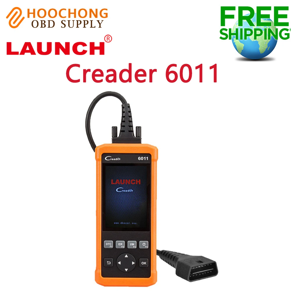 Новое поступление диагностический сканер OBD2 Launch CReader 6011 EOBD с функциями