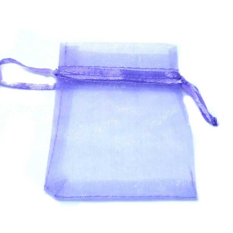 

Hot Sale Purple Organza Bag 10x15cm Wedding Jewelry Packaging Pouches Nice Gift Bags 10pcs/lot