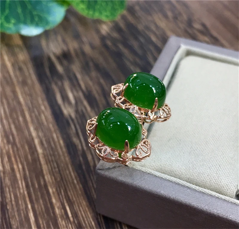 Новые оригинальные серьги из розового золота 18 К | Украшения и аксессуары