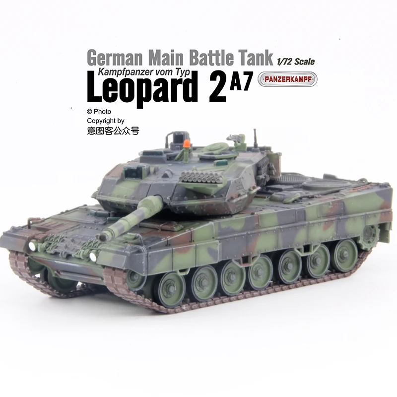1/72 Panzerkampf Leopard 2A7 MBT Nato Camo собранная Готовая модель| |