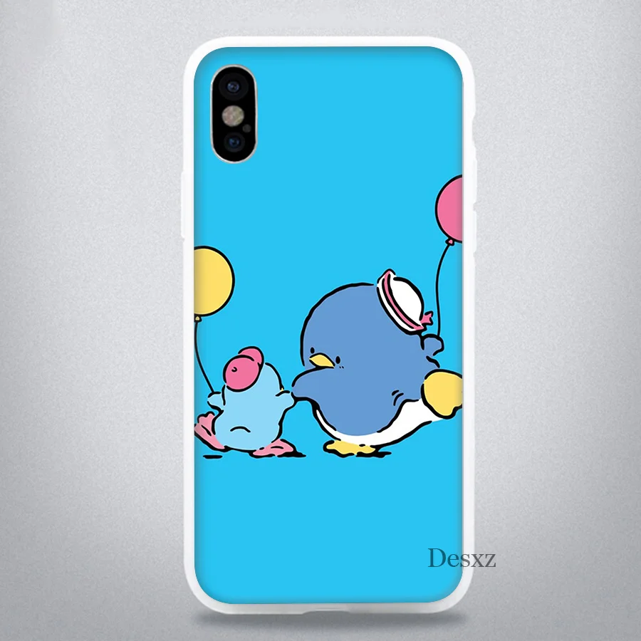Gerleek чехол для телефона Little Penguin iPhone 6 6s 7 8 Plus 11 Pro X XS Max XR 5 5S SE жесткий