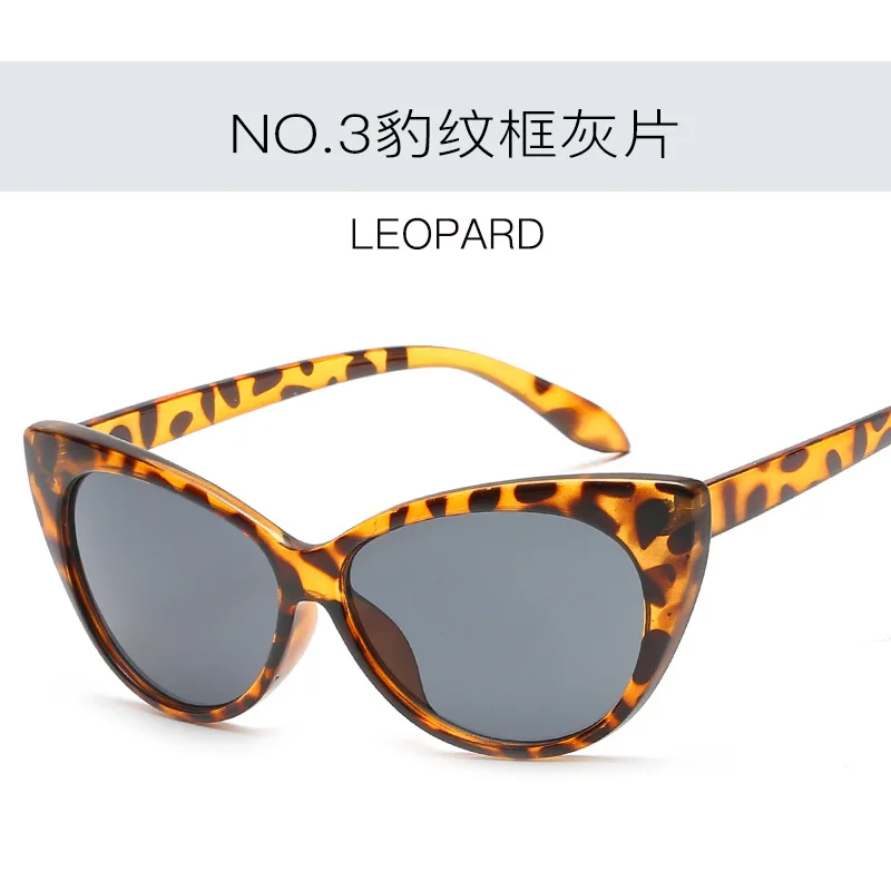 C3 Новые ретро сексуальные Cateye Солнцезащитные очки женские брендовые дизайнерские Винтажные Солнцезащитные очки кошачьи глаза Модные женские очки UV400 оттенки - Цвет линз: C3