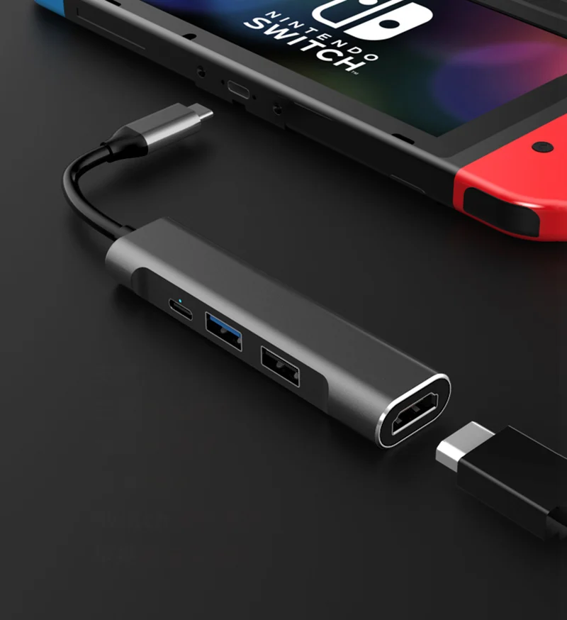 BFOLLOW 4 в 1 DEX станция для samsung S10 S8 S9 Plus Note 8 9 10 Pro DEX Pad кабель USB C к HDMI адаптер для huawei