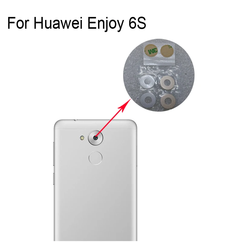 Оригинальный новый стеклянный объектив для задней камеры Huawei Enjoy 6 S запасные