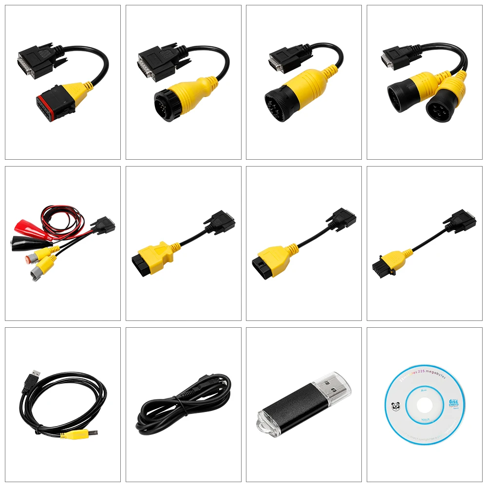 VDIAGTOOL V-LINK тяжелый грузовик диагностический инструмент Wifi версия адаптер