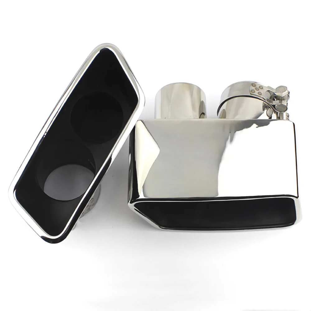 Модифицированный автомобильный глушитель выхлопной трубы 2 шт./компл. наконечник