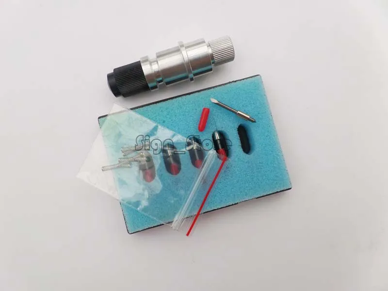 

Cutting Plotter blade holder for Graphtec CB15 silhouette cameo craftrobo + 10PCS 45 Degree vinyl cutter Blades Cutter