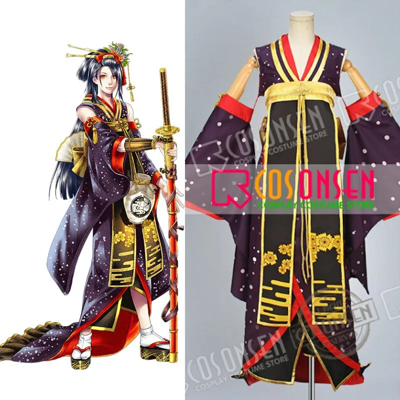 Костюм для косплея ONSEN Touken Ranbu Jiroutachi, любой размер, изготовленный на заказ