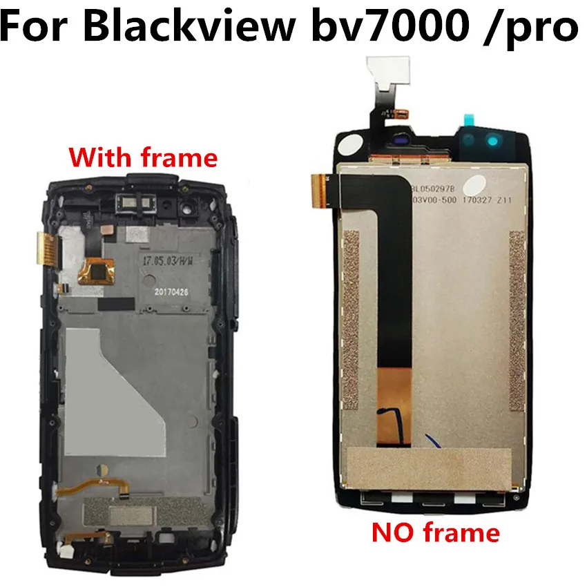 ЖК дисплей bv7000 для Blackview pro с сенсорным экраном и рамкой дигитайзер в сборе