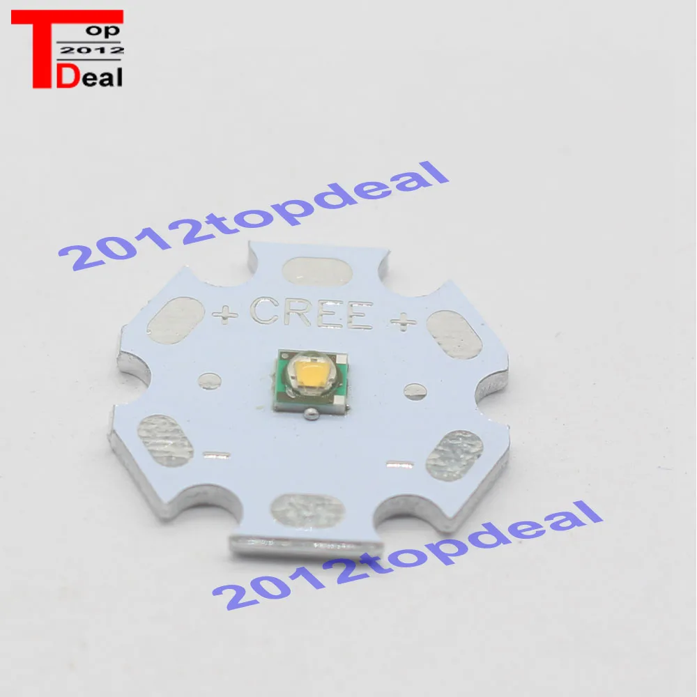 10 шт. Cree XPE XP-E R3 1-3 вт светодиодный эмиттер диод нейтральный белый холодный красный