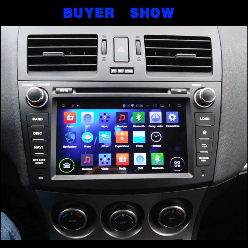 KANOR Восьмиядерный Android 9,0 4+ 32g 2din Автомагнитола для Mazda 3 2010-2012 с мультимедийным gps-навигатором wifi радио Кассетный рекордер