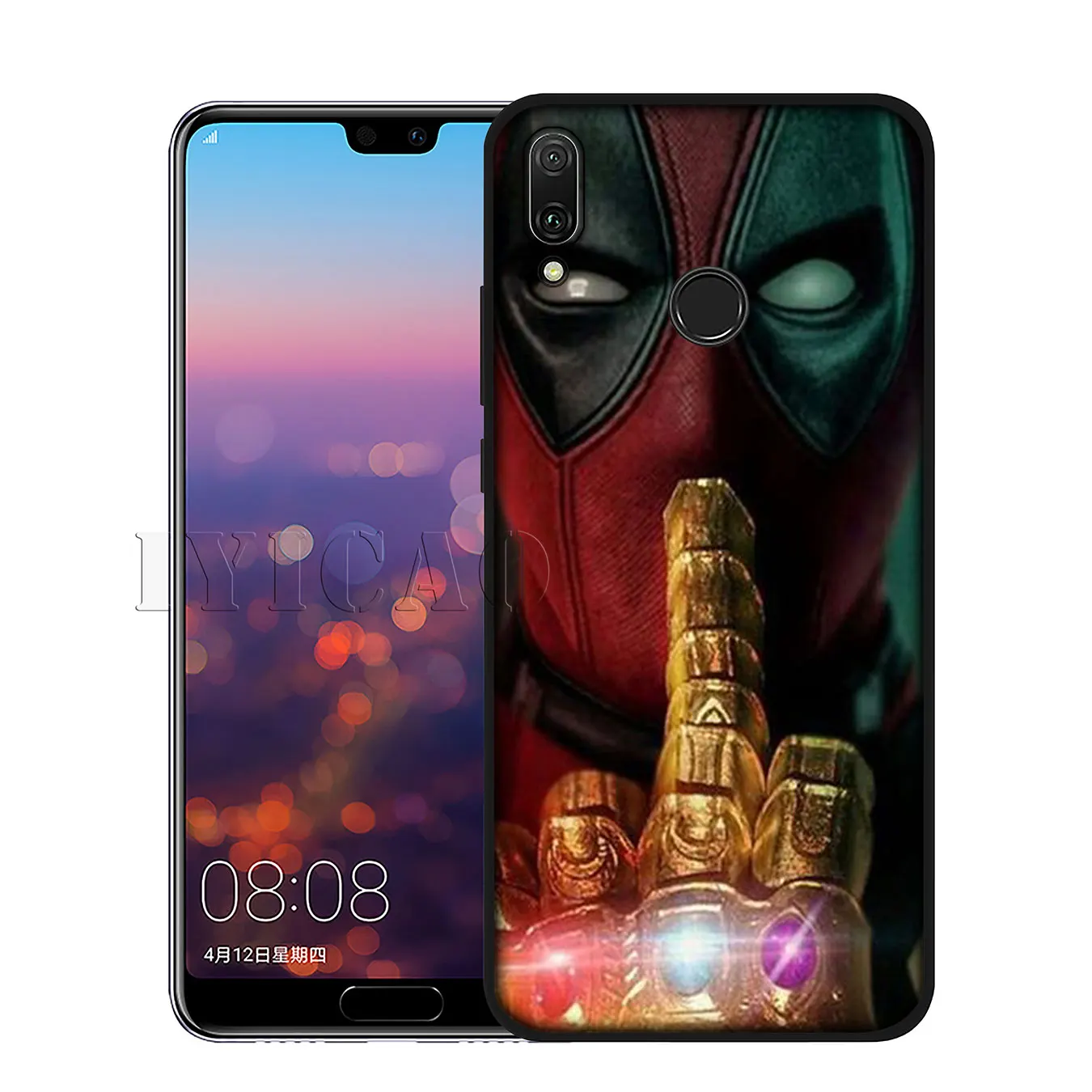 1 Мягкий чехол IYICAO MARVEL Мстители для huawei P20 Pro P10 P8 P9 P30 Lite Mini P Smart - Цвет: 1