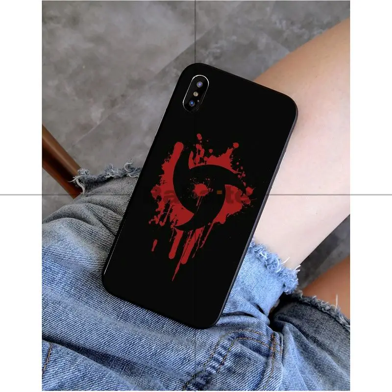 Babaiite Наруто Какаши мягкий силиконовый черный чехол для телефона для iPhone 6S 6plus 7plus 8 8Plus X Xs MAX 5 5S XR
