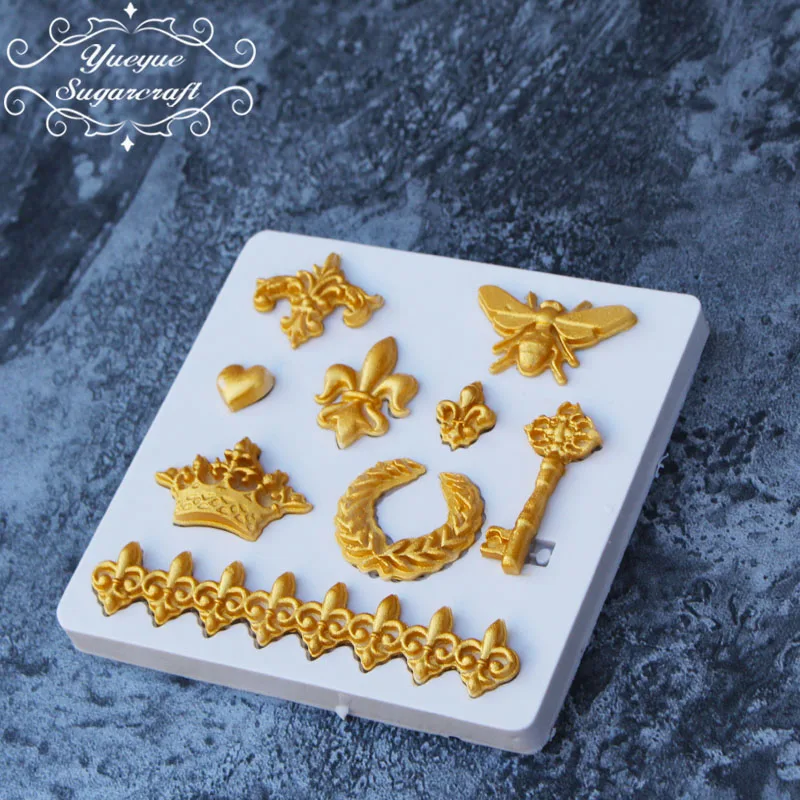 Силиконовая форма Yueyue Sugarcraft для украшения торта шоколадной мастики | Дом и сад