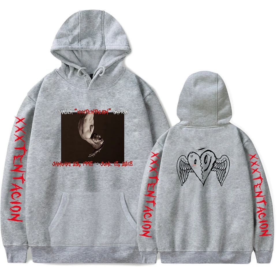 Хит хип-хоп XXXTentacion толстовки Для мужчин harajuku в стиле R I P Уличная пуловер Moletom Infantil