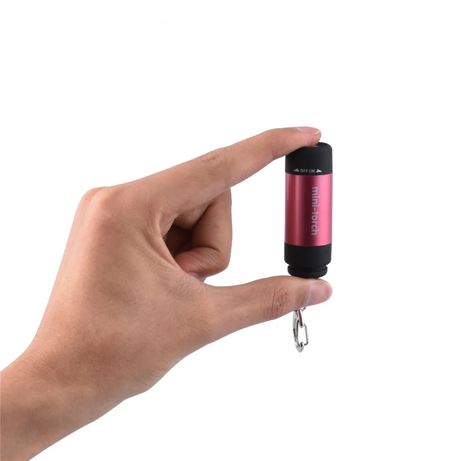 Chenglnn Usb мини брелок фонарик перезаряжаемый водонепроницаемый карманный