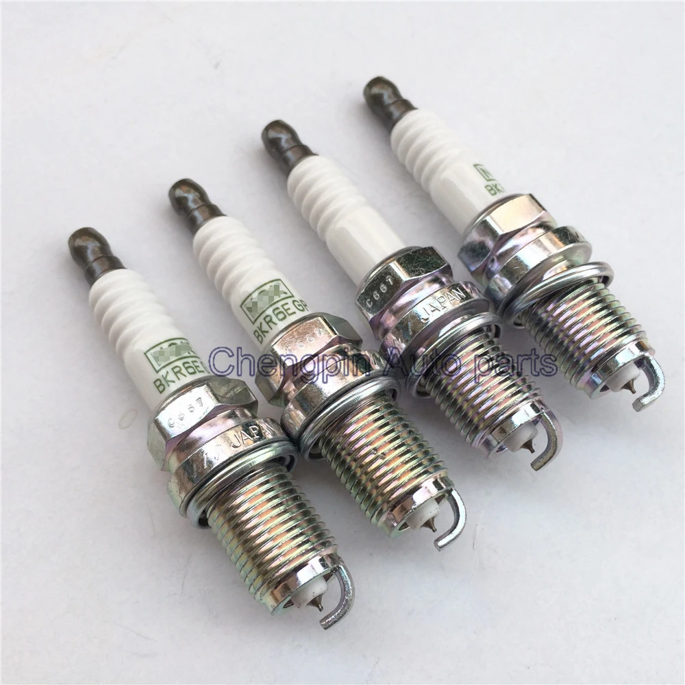 (4 шт./лот) иридиевая Свеча зажигания совершенно новый OEM # bkr6ед 7092 автомобильная