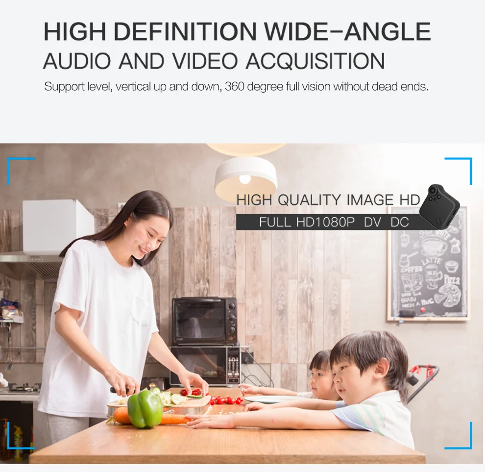 C1S Wi-Fi мини ip-камера HD 1080P маленькая портативная секретная ИК-видеокамера с магнитным датчиком движения веб-камера Micro Cam