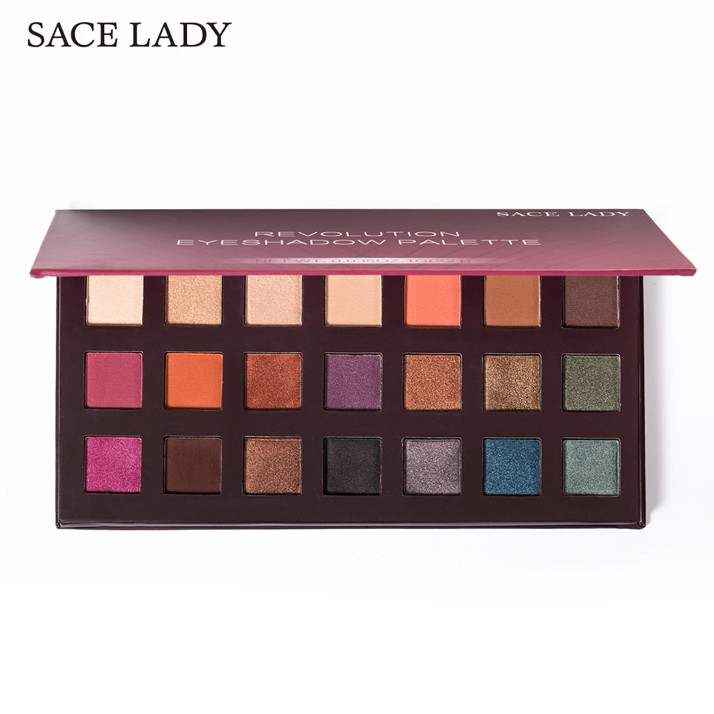SACE Леди 21 Цвета блеск палитра теней для макияжа Матовые Тени Make Up