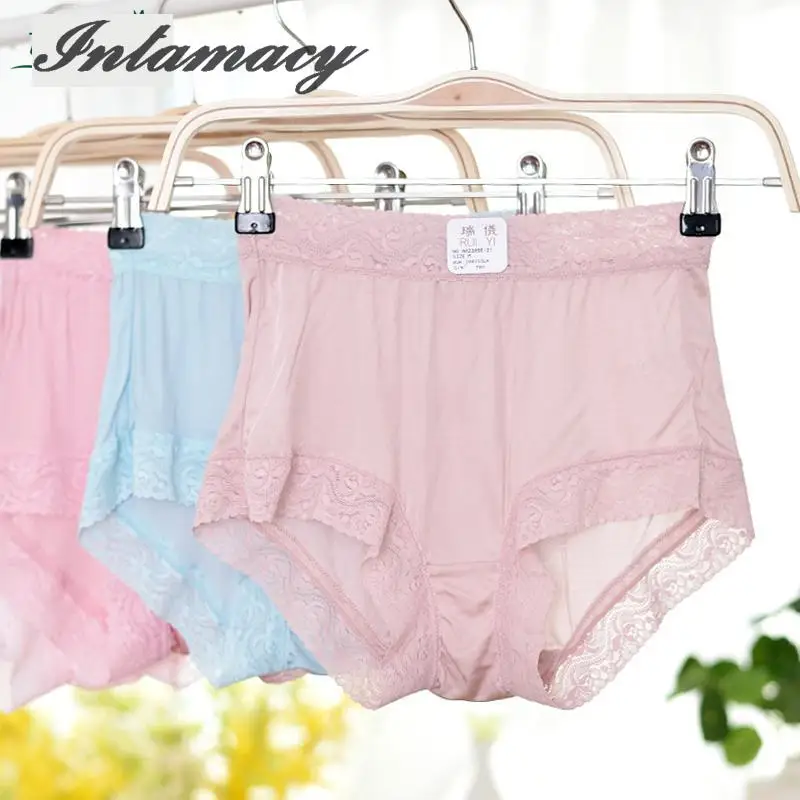 Женское нижнее белье шелковое кружевное 42 Pin простая комфортная сумка бесшовные