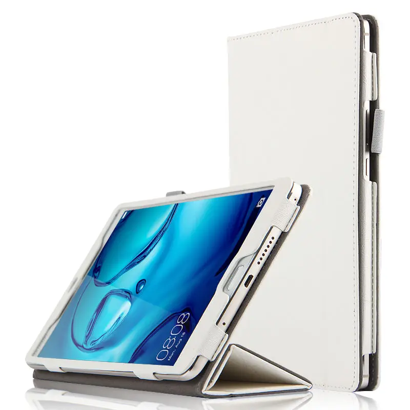 white Чехол для huawei MediaPad M3 чехол Крышка M3 8,4 кожаных защитных чехлах для протектор 8,4 дюймов M3 BTV-W09 BTV-DL09 планшетный чехол M38.4 - Цвет: white