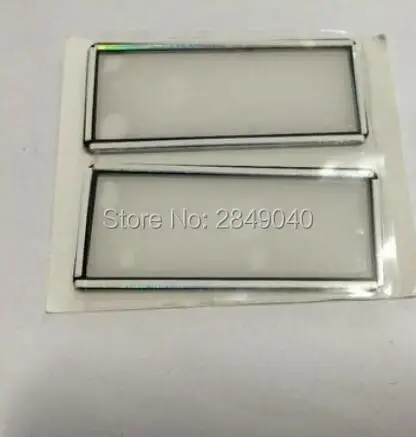 Новая верхняя внешняя стеклянная крышка для ЖК дисплея цифровой камеры (акрил) +