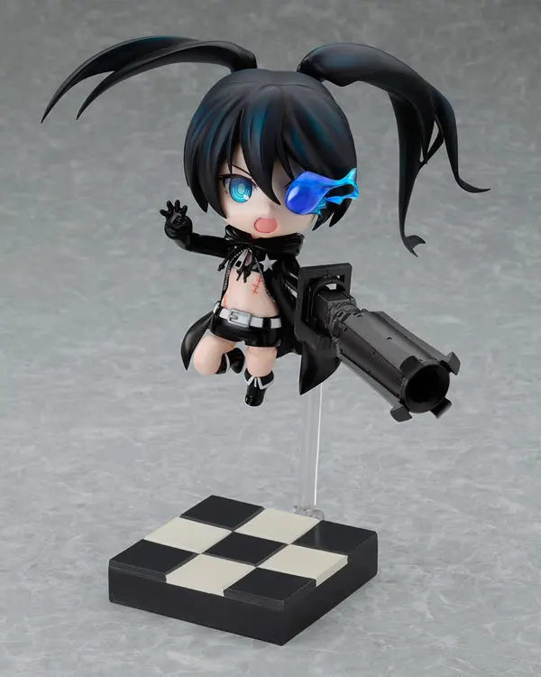 Новая горячая распродажа Q ver. 106 # Zatsune Мику BLACK ROCK SHOOTER 10 см ПВХ подарок для детей