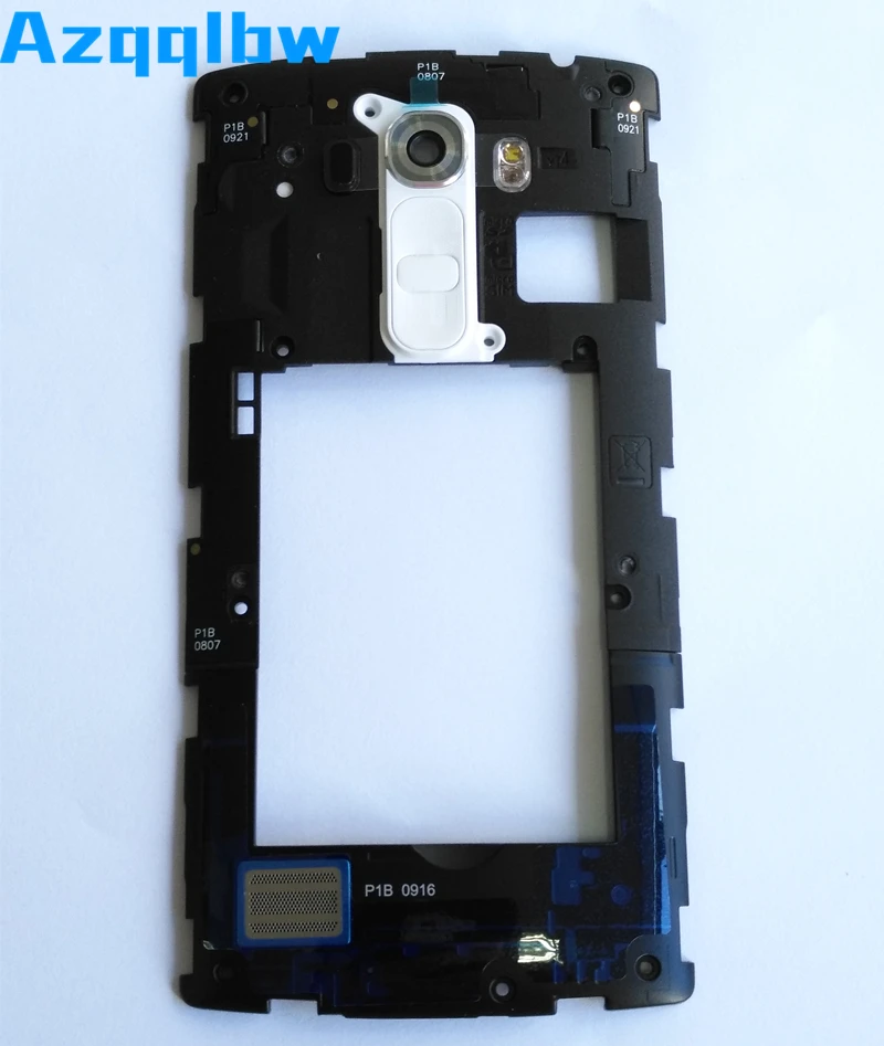 Azqqlbw For LG G4 mini H735 H736 middle frame housing case backplate With Camera lens black/white/gold | Мобильные телефоны и