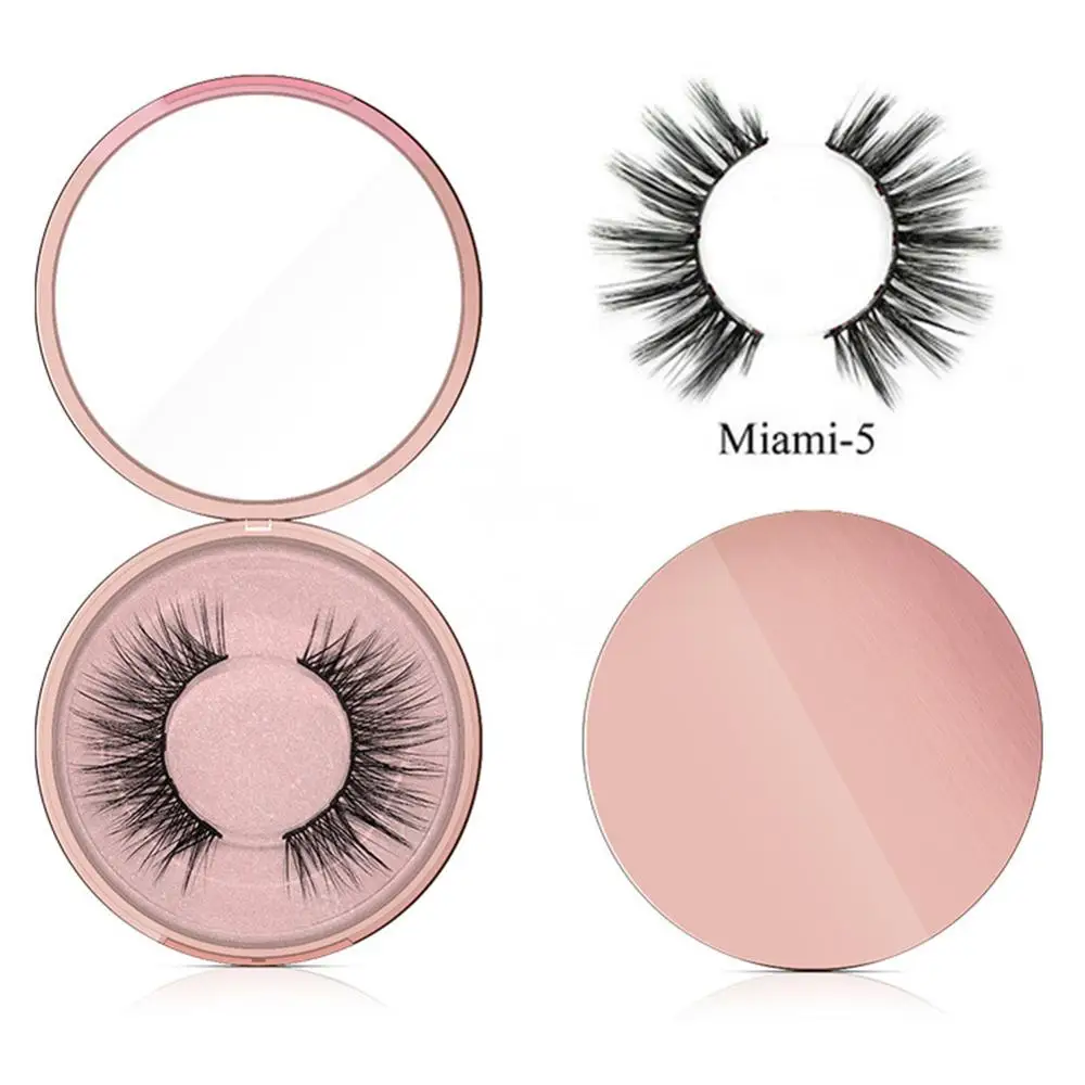 Miami-5 Eyelashes Новинка Горячая Магнитная жидкая подводка для глаз& магнитные накладные ресницы& Пинцет Набор водостойкий стойкий подводка для глаз Накладные ресницы - Цвет: Miami-5 Eyelashes