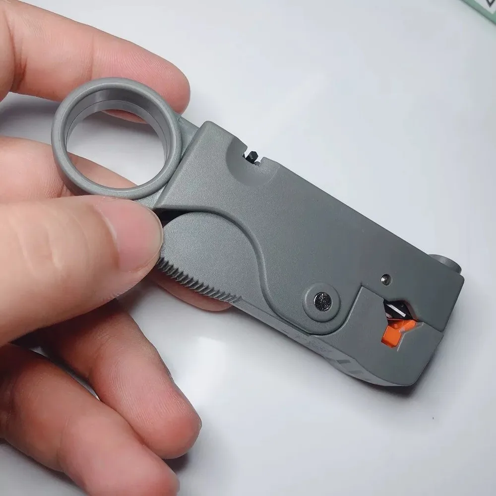 Полосатые наружные куртки коаксиальных кабелей автоматические плоскогубцы для