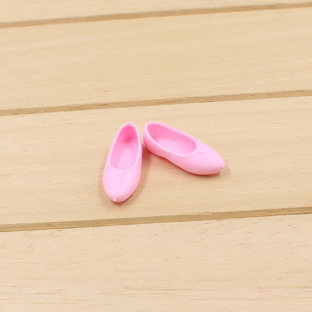 Blyth ICY Licca Body Rubber Flat Shoes Red Pink White Suitable for DIY Free Shipping - Цвет: Pink
