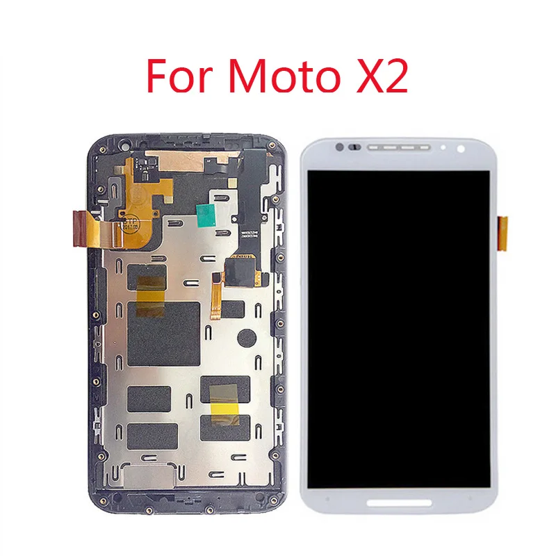 100% Новый оригинальный ЖК дисплей для Moto X2 Xt1092 Xt1095 Xt1097 + TP кодирующий