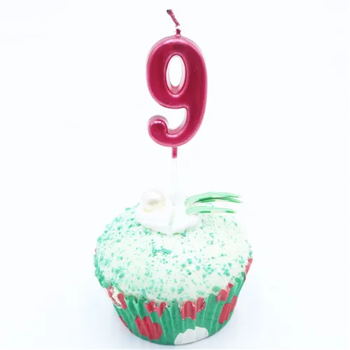 9 1 шт. сверкающие красный украшения для капкейков свечи Baby Shower Единорог вечерние день Святого Валентина декоративные свечи Happy украшение для именинного торта - Цвет: 9